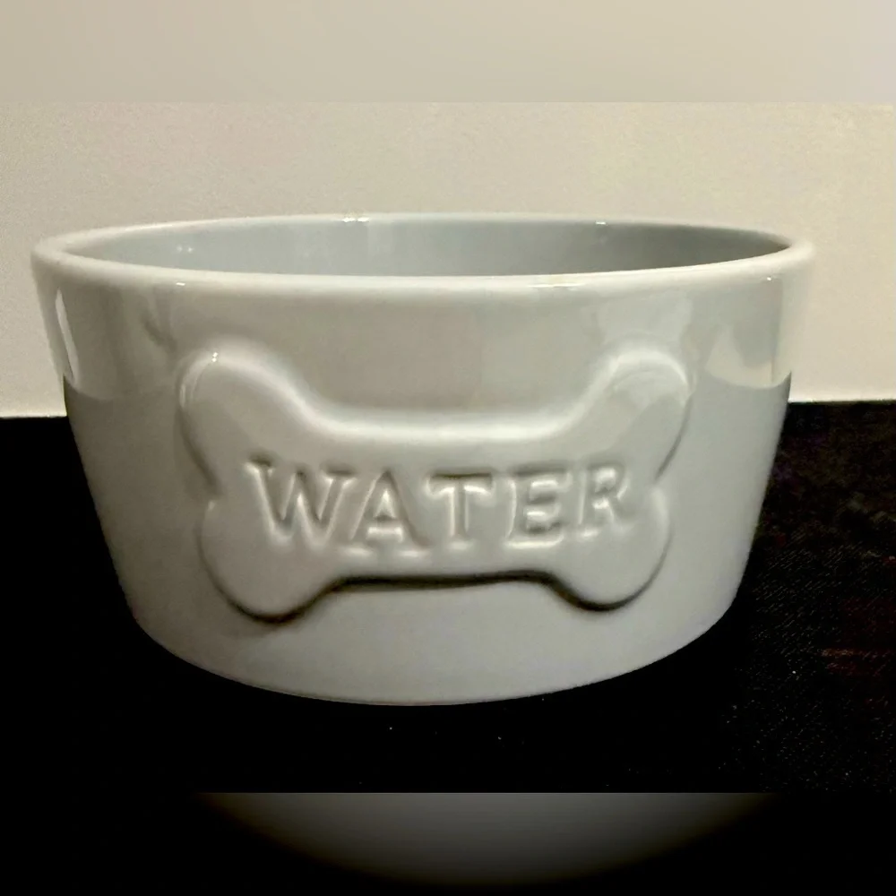 Winfred & Lily Pet Food/Water Bowl Grey